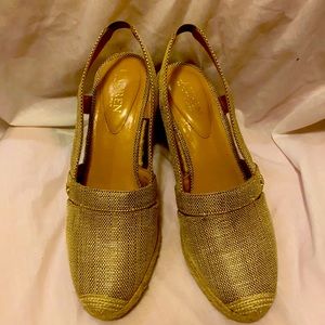 Cute comfortable Ralph Lauren wedges